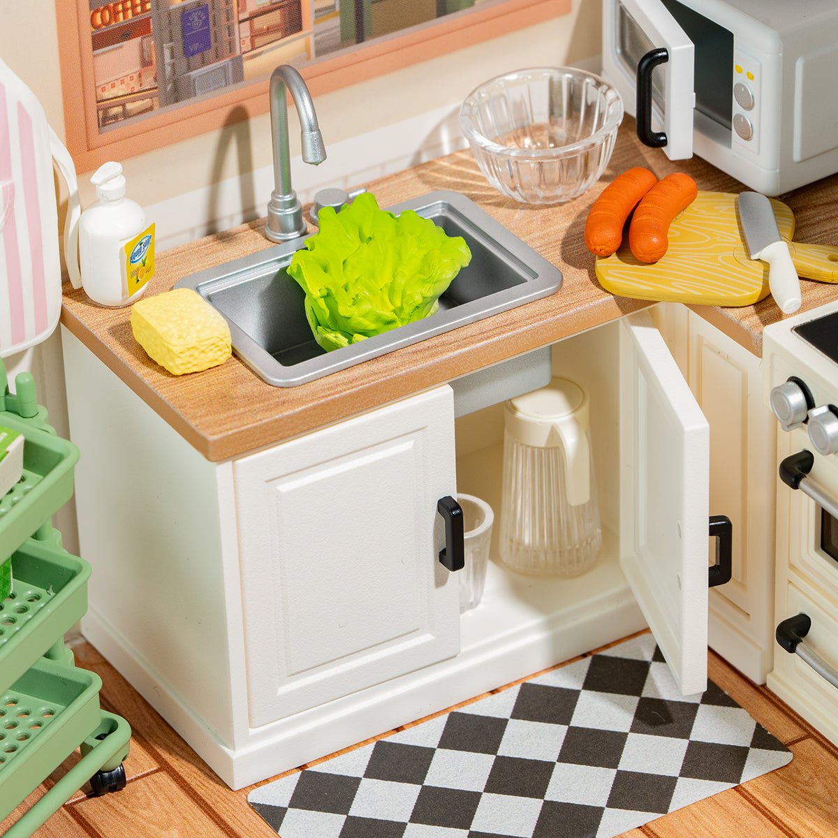 Super Fruit Store Super Creator DIY Miniature Set