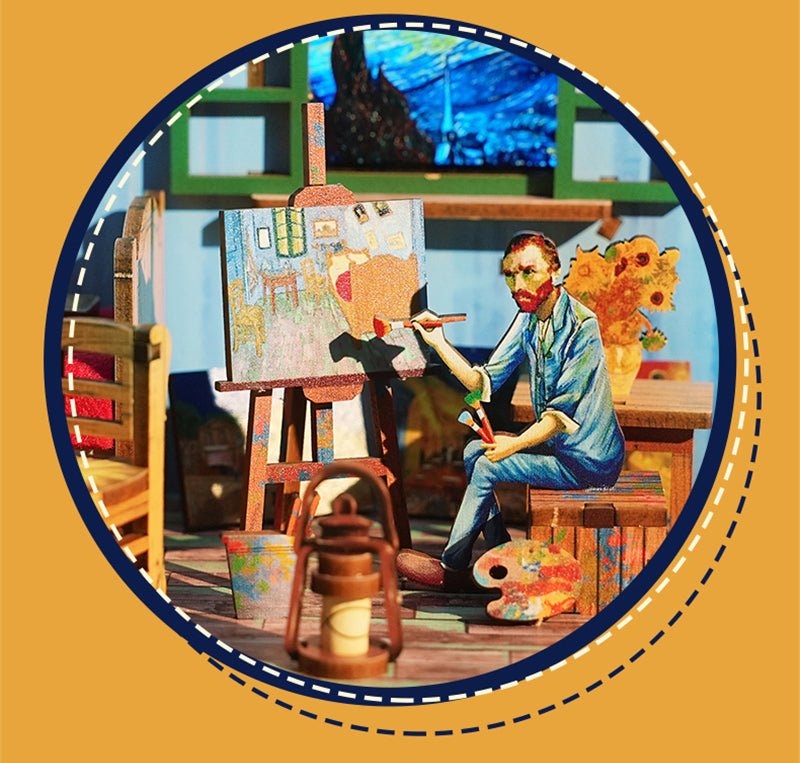 Vincent Van Gogh's Bedroom TechArt DIY Music Box