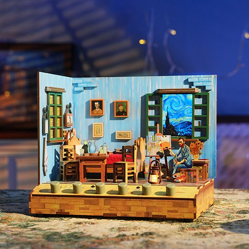 Vincent Van Gogh's Bedroom TechArt DIY Music Box