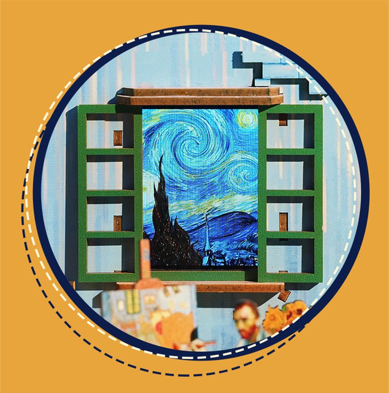 Vincent Van Gogh's Bedroom TechArt DIY Music Box