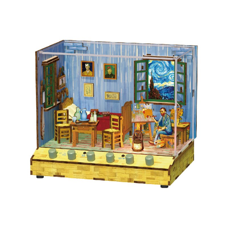Vincent Van Gogh's Bedroom TechArt DIY Music Box